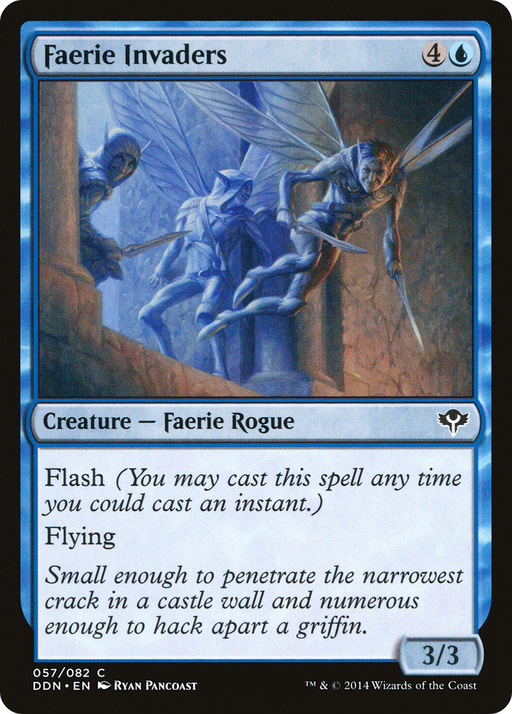 Faerie Invaders [Duel Decks: Speed vs. Cunning]-1