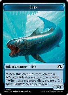 Fish Token [Modern Horizons 3 Tokens]-1