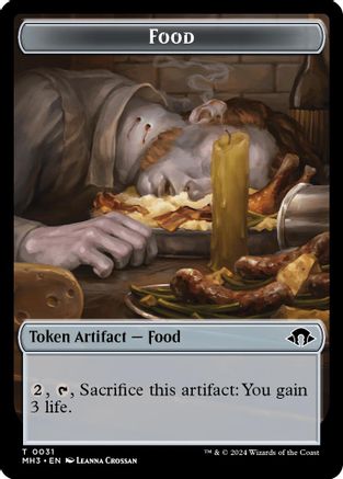Food // Energy Reserve Double-Sided Token [Modern Horizons 3 Tokens]-5