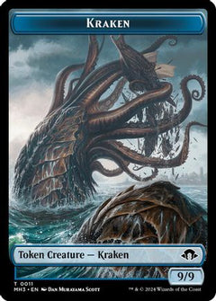 Kraken // Energy Reserve Double-Sided Token [Modern Horizons 3 Tokens]-3