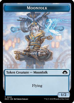 Moonfolk // Energy Reserve Double-Sided Token [Modern Horizons 3 Tokens]-4