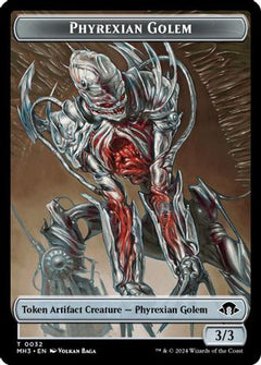 Phyrexian Golem Token [Modern Horizons 3 Tokens]-1