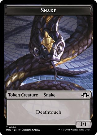 Snake Token [Modern Horizons 3 Tokens]-1