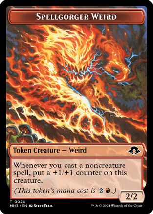 Spellgorger Weird Token [Modern Horizons 3 Tokens]-1