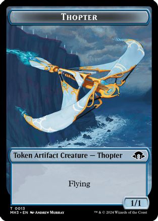 Thopter Token [Modern Horizons 3 Tokens]-1
