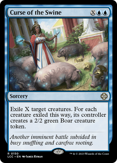 Curse of the Swine [The Lost Caverns of Ixalan Commander]-1
