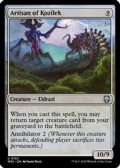 Artisan of Kozilek (Ripple Foil) [Modern Horizons 3 Commander]-1
