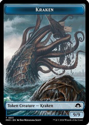 Kraken Token [Modern Horizons 3 Tokens]-1