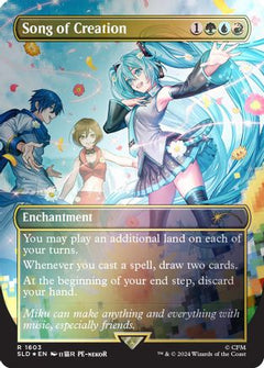Song of Creation (Rainbow Foil) [Secret Lair Drop Series]-1