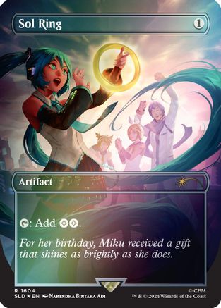 Sol Ring (1604) (Rainbow Foil - Japanese) [Secret Lair Drop Series]-1