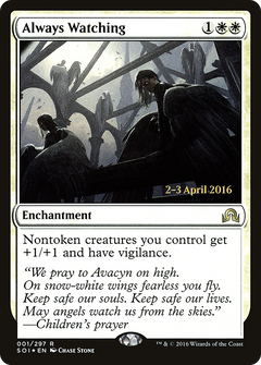 Always Watching [Shadows over Innistrad Prerelease Promos]-1