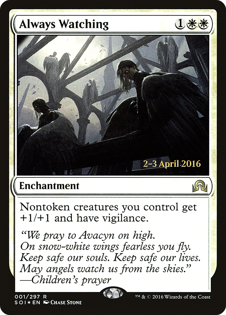 Always Watching [Shadows over Innistrad Prerelease Promos]-1