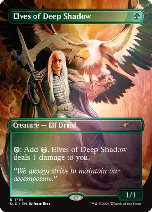 Elves of Deep Shadow (Rainbow Foil) [Secret Lair Drop Series]-1