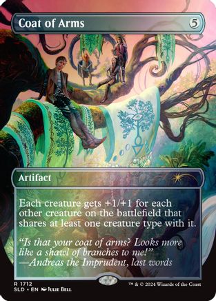 Coat of Arms (Rainbow Foil) [Secret Lair Drop Series]-1