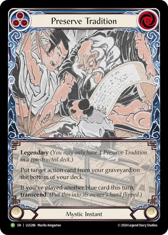 Preserve Tradition // Inner Chi [LGS286] (Promo)  Rainbow Foil-1
