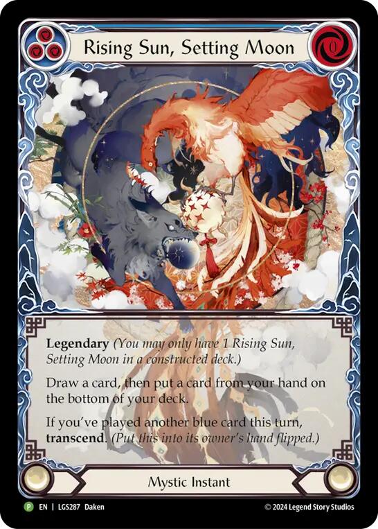 Rising Sun, Setting Moon // Inner Chi [LGS287] (Promo)  Rainbow Foil-1
