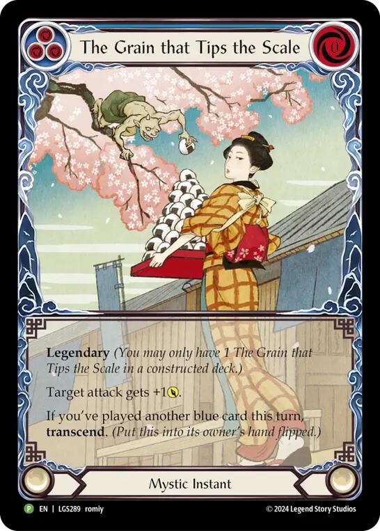 The Grain that Tips the Scale // Inner Chi [LGS289] (Promo)  Rainbow Foil-1