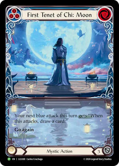 First Tenet of Chi: Moon [LGS300] (Promo)  Rainbow Foil-1