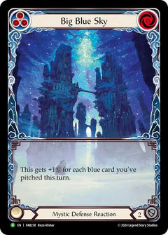 Big Blue Sky [MST086] (Promo)  Rainbow Foil-1