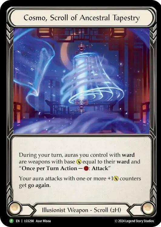 Cosmo, Scroll of Ancestral Tapestry [LGS298] (Promo)  Cold Foil-1