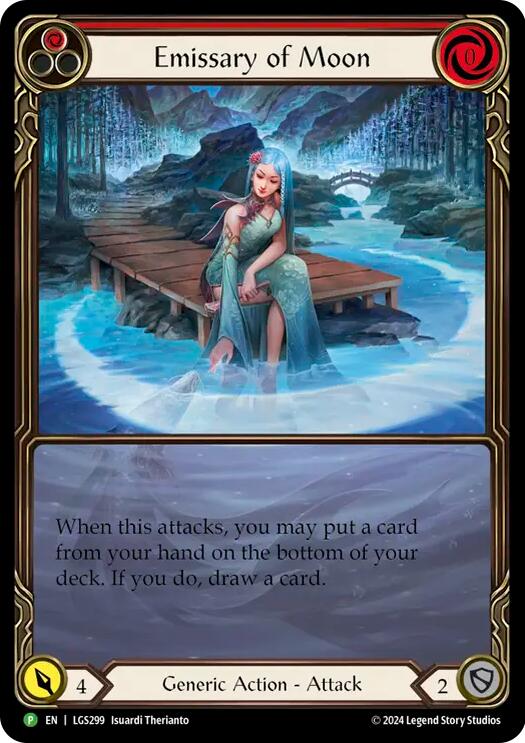 Emissary of Moon [LGS299] (Promo)  Rainbow Foil-1