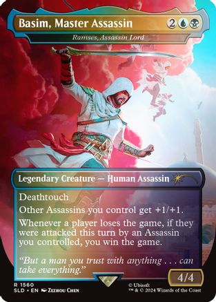 Basim, Master Assassin - Ramses, Assassin Lord (Rainbow Foil) [Secret Lair Drop Series]-1