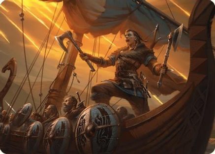 Eivor, Battle-Ready Art Card [Assassin's Creed Art Series]-1