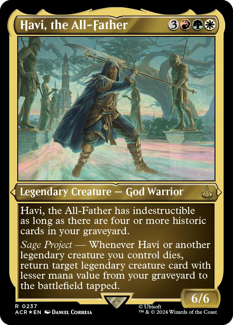 Havi, the All-Father (Foil Etched) [Assassin's Creed]-1