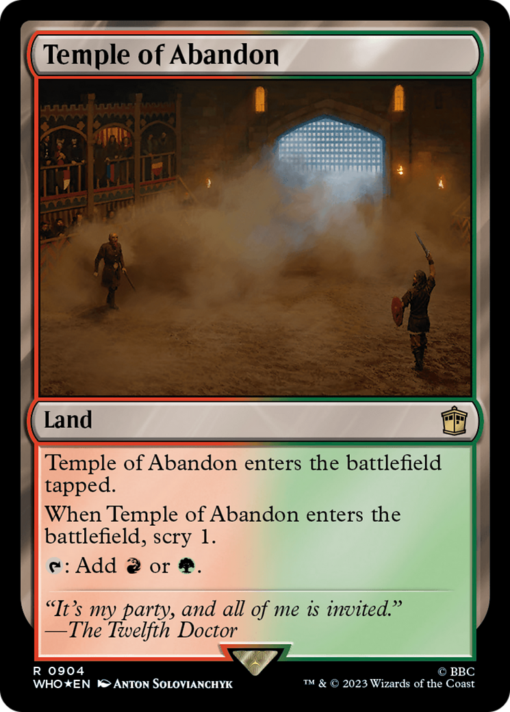 Temple of Abandon (Surge Foil) [Doctor Who]-2