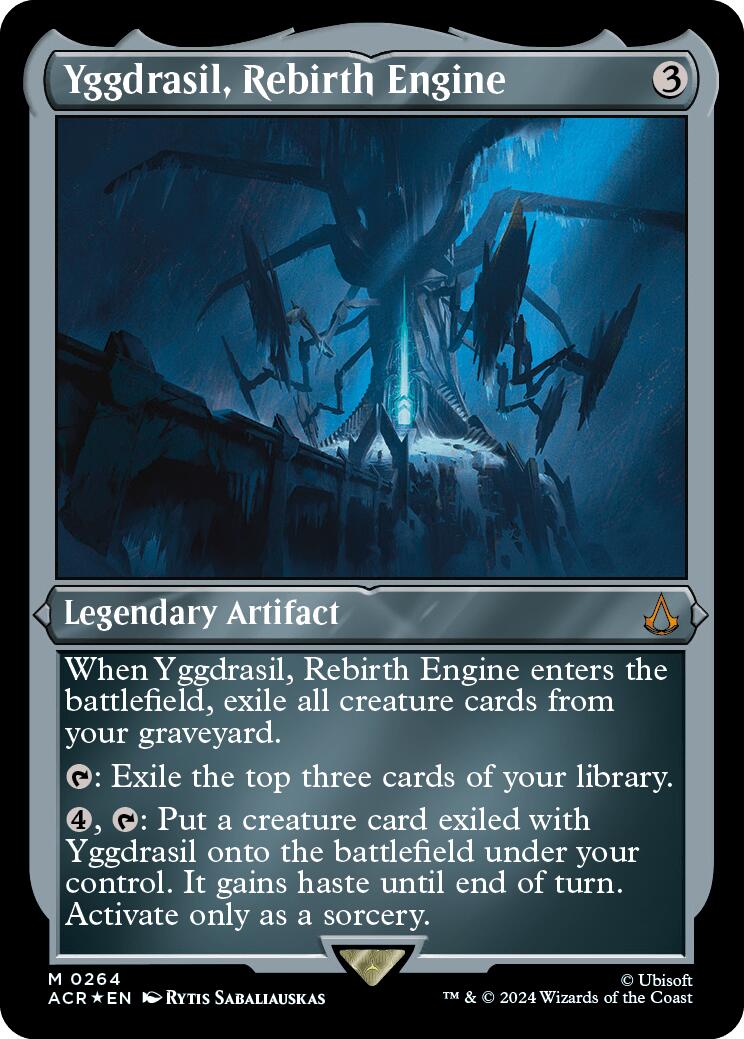 Yggdrasil, Rebirth Engine (Foil Etched) [Assassin's Creed]-1