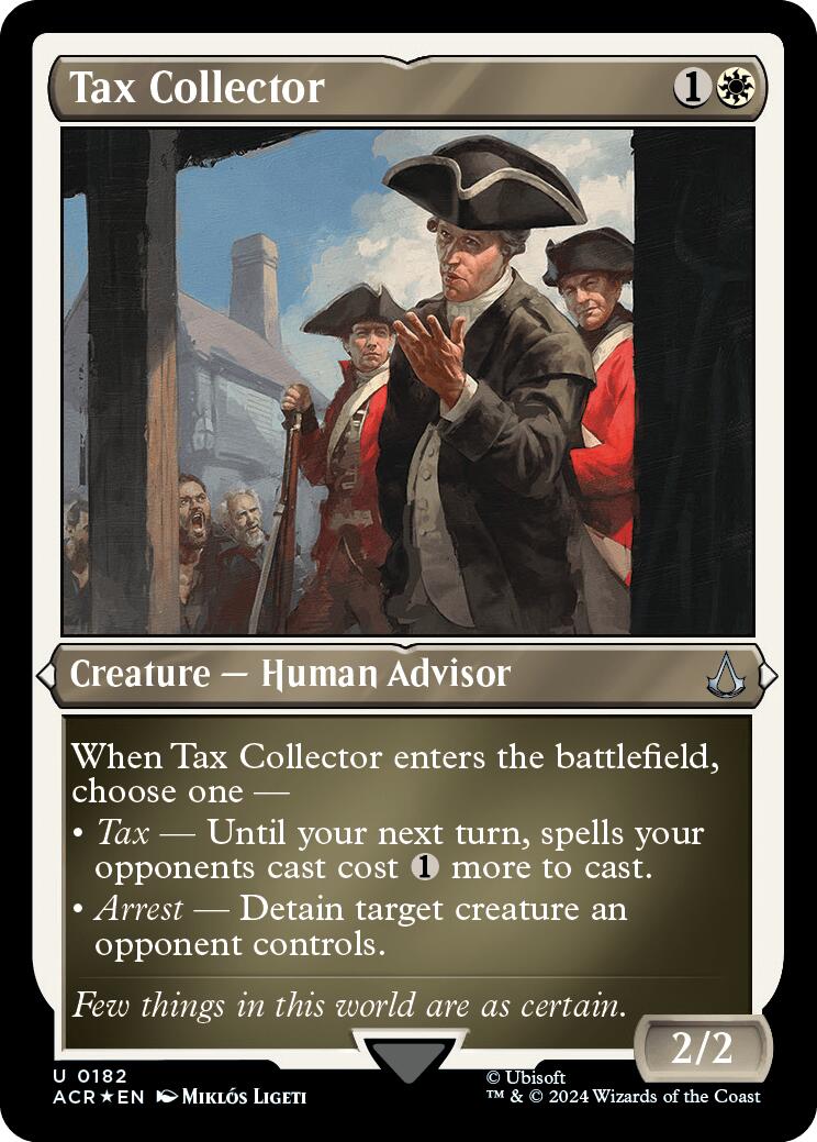 Tax Collector (Foil Etched) [Assassin's Creed]-1