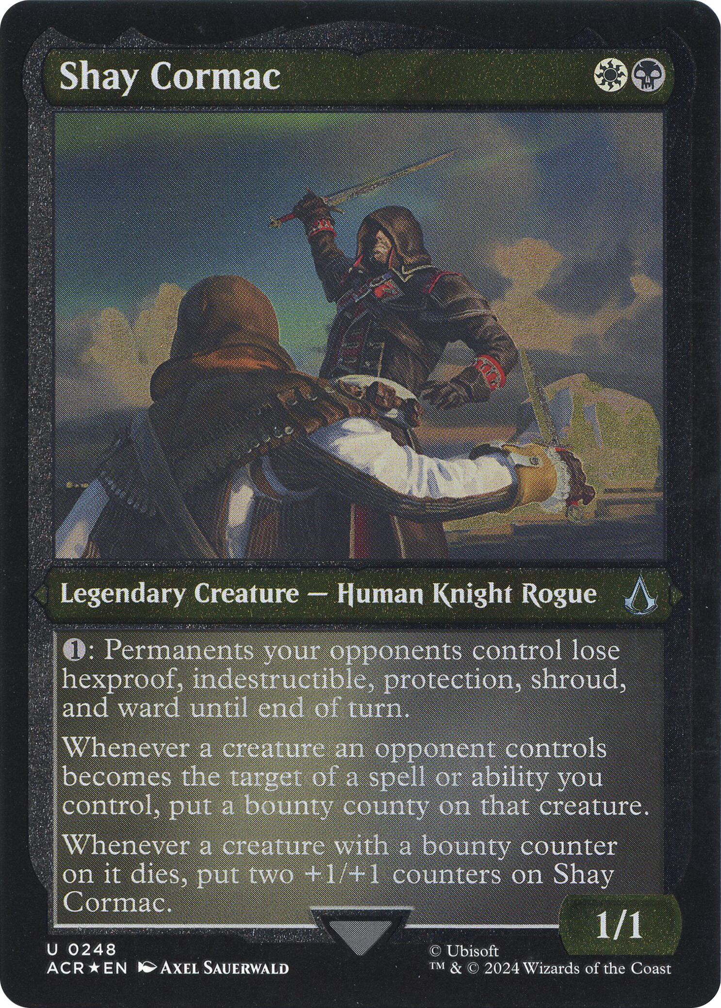 Shay Cormac (Foil Etched) [Assassin's Creed]-1