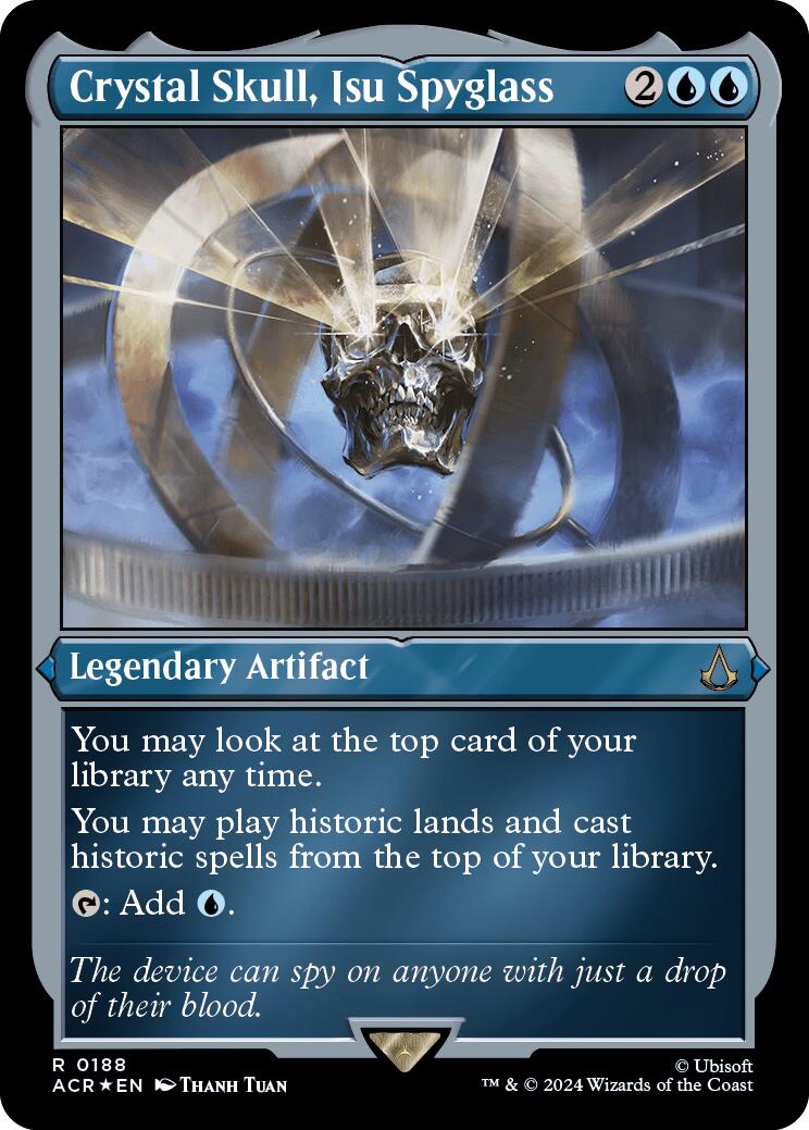 Crystal Skull, Isu Spyglass (Foil Etched) [Assassin's Creed]-1