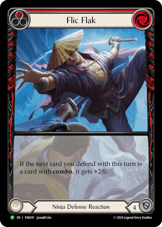 Flic Flak [FAB241] (Promo)  Rainbow Foil-1