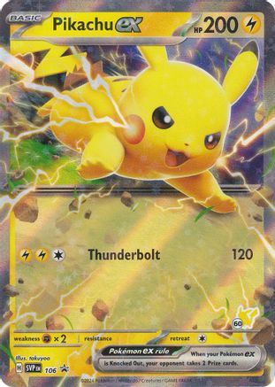 Pikachu ex (106) (Pikachu 60) [Battle Academy 2024]-1