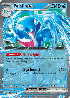 Palafin ex (126) [Scarlet & Violet: Black Star Promos]-1