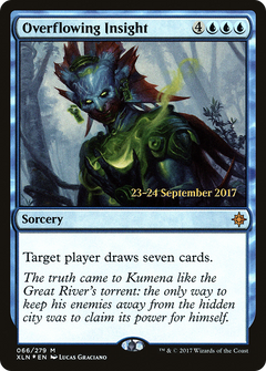 Overflowing Insight [Ixalan Prerelease Promos]-1