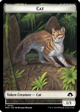 Cat // Energy Reserve Double-Sided Token [Modern Horizons 3 Tokens]-4