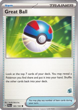 Great Ball (183/193) (Darkrai Deck) [Battle Academy 2024]-1