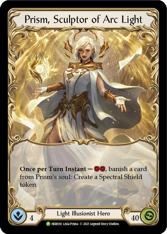 Prism, Sculptor of Arc Light [HER030] (Promo)  Cold Foil-1