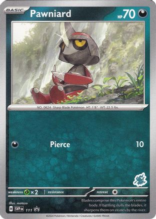 Pawniard (111) (Darkrai Deck) [Battle Academy 2024]-1