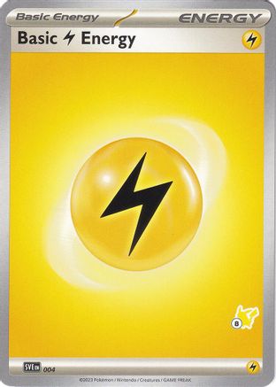 Basic Lightning Energy (004) (Pikachu Stamp #8) [Battle Academy 2024]-1