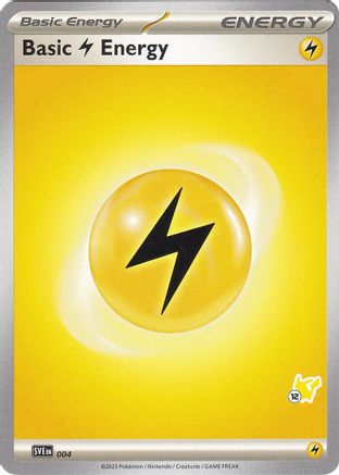 Basic Lightning Energy (004) (Pikachu Stamp #12) [Battle Academy 2024]-1
