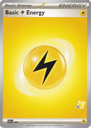 Basic Lightning Energy (004) (Pikachu Stamp #16) [Battle Academy 2024]-1