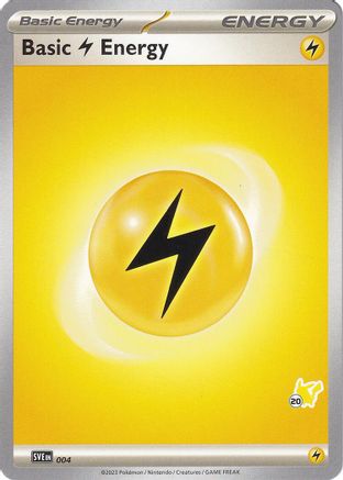 Basic Lightning Energy (004) (Pikachu Stamp #20) [Battle Academy 2024]-1