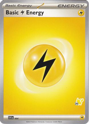 Basic Lightning Energy (004) (Pikachu Stamp #22) [Battle Academy 2024]-1