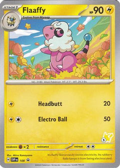 Flaaffy (108) (Pikachu Stamp #5) [Battle Academy 2024]-1