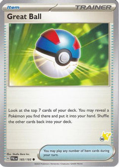 Great Ball (183/193) (Pikachu Stamp #38) [Battle Academy 2024]-1