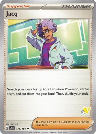 Jacq (175/198) (Pikachu Stamp #51) [Battle Academy 2024]-1
