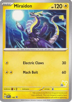 Miraidon (148) (Pikachu Stamp #23) [Battle Academy 2024]-1